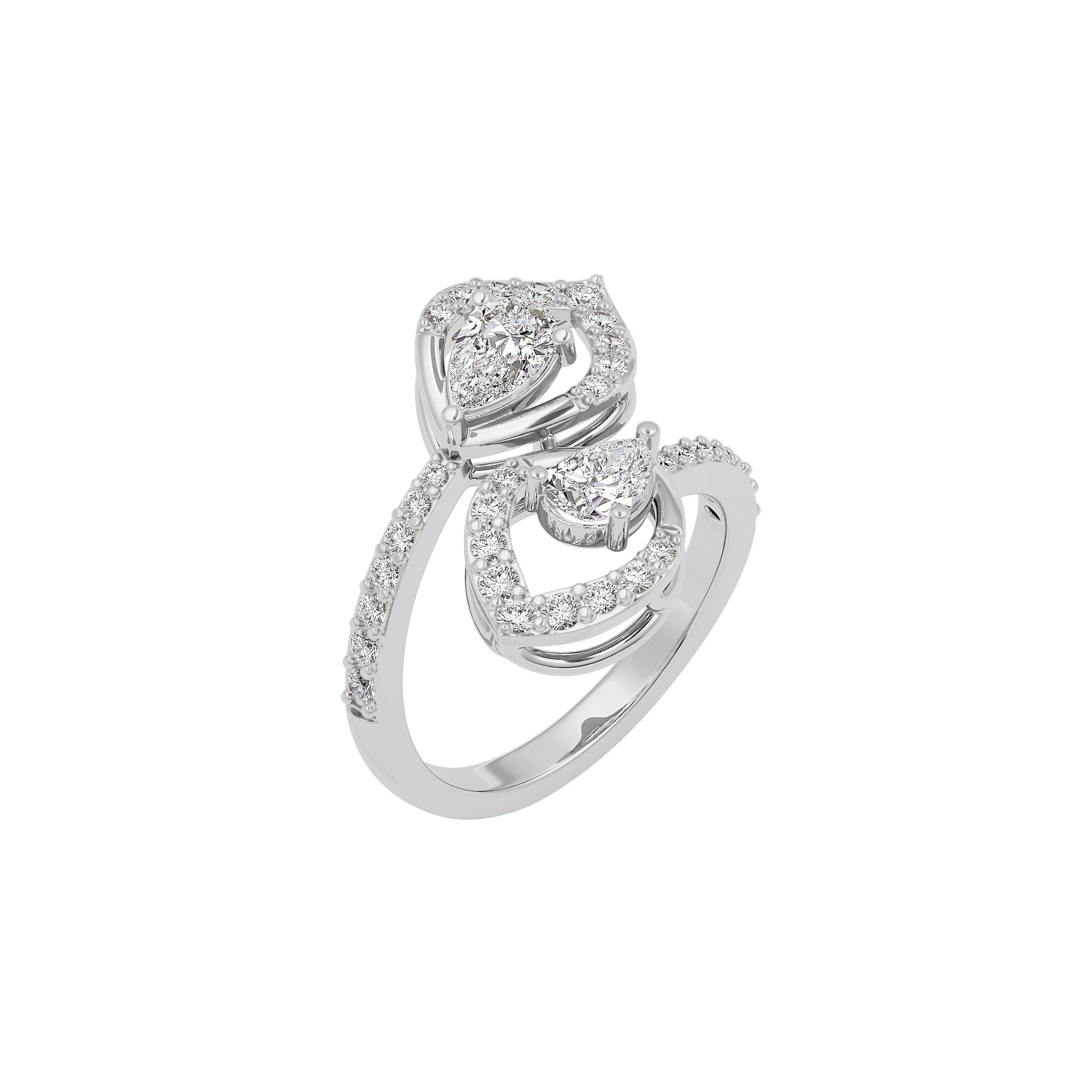 Luminous Legacy Diamond Ring 18 KT / White Gold / 22
