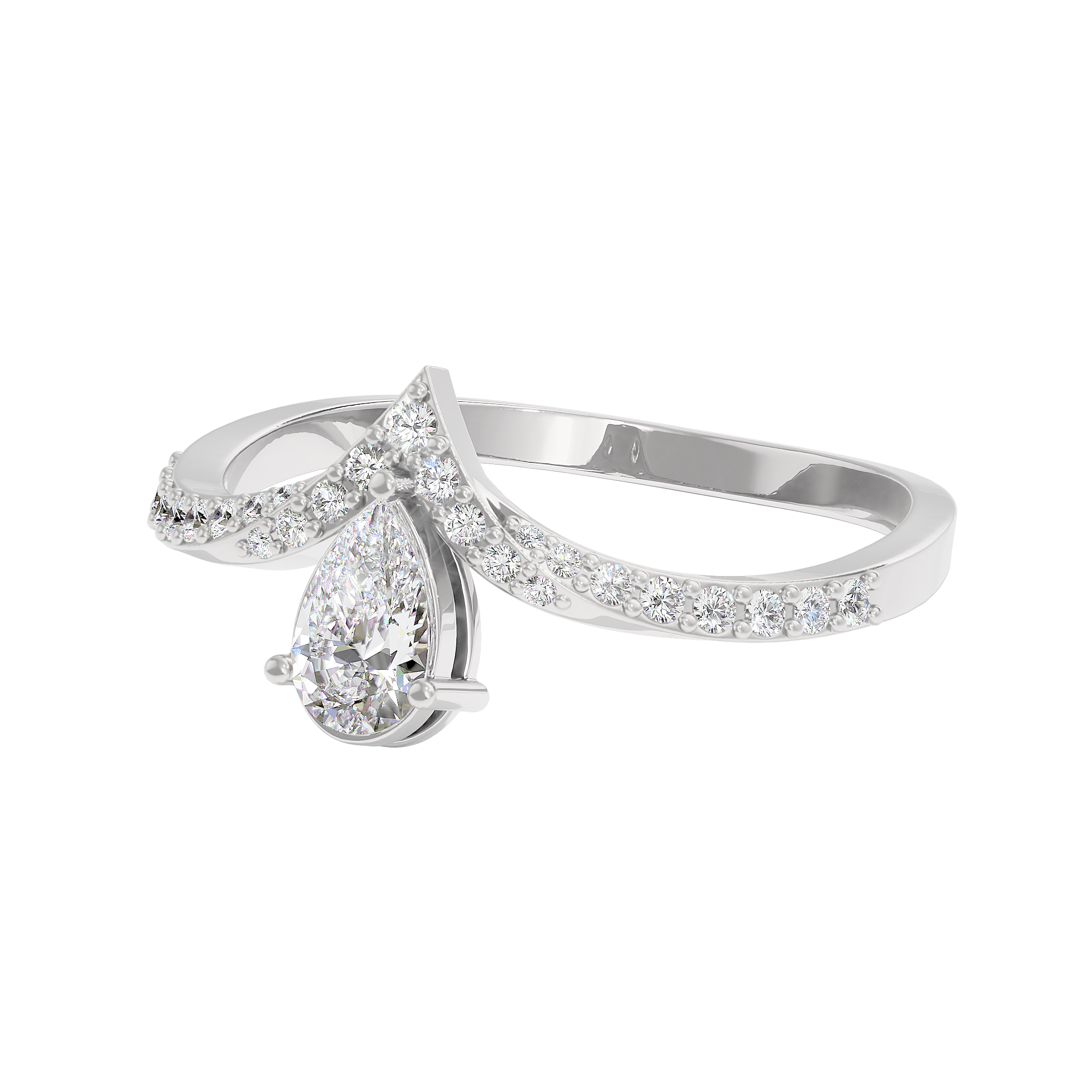 Tranquil Essence Diamond Ring