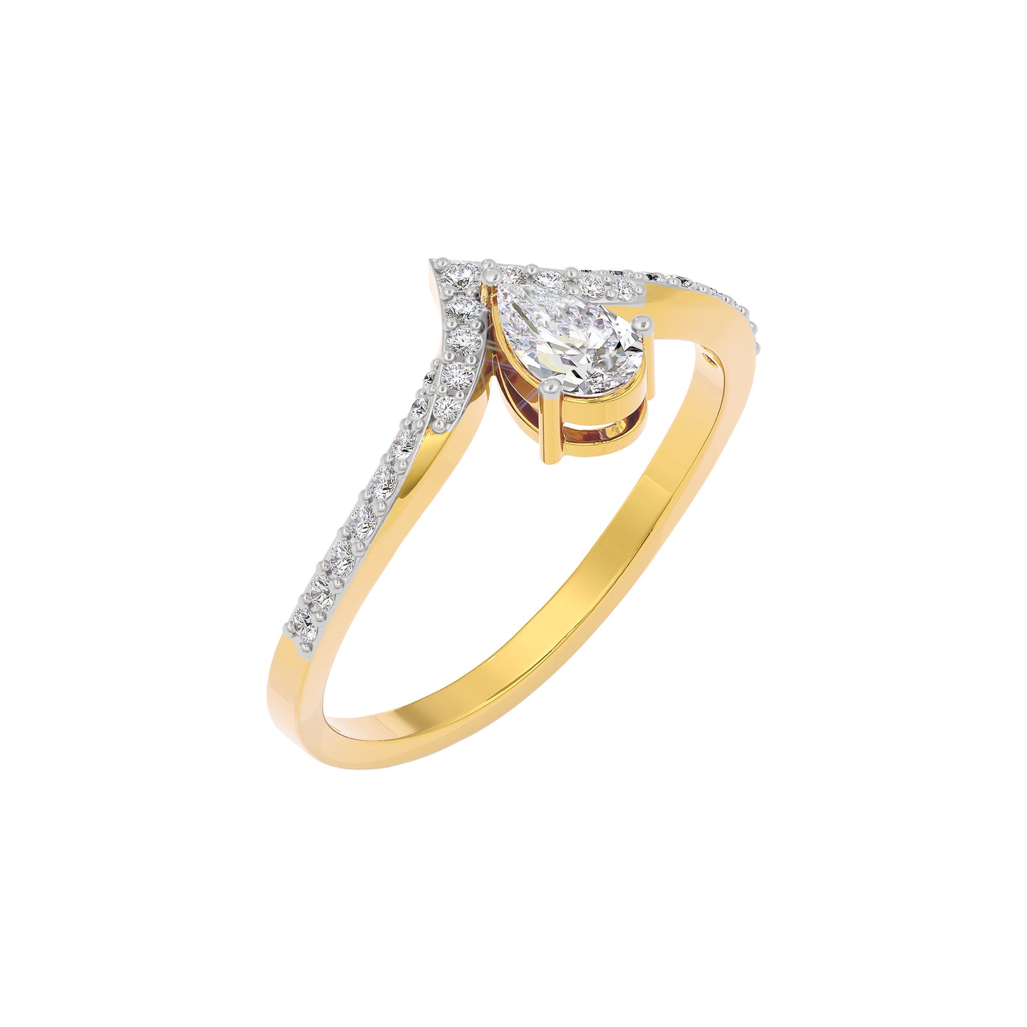 Tranquil Essence Diamond Ring