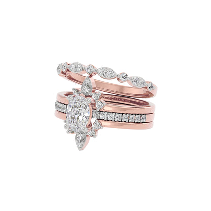 Enchanted Embrace Diamond Ring 18 KT / Rose Gold / 22