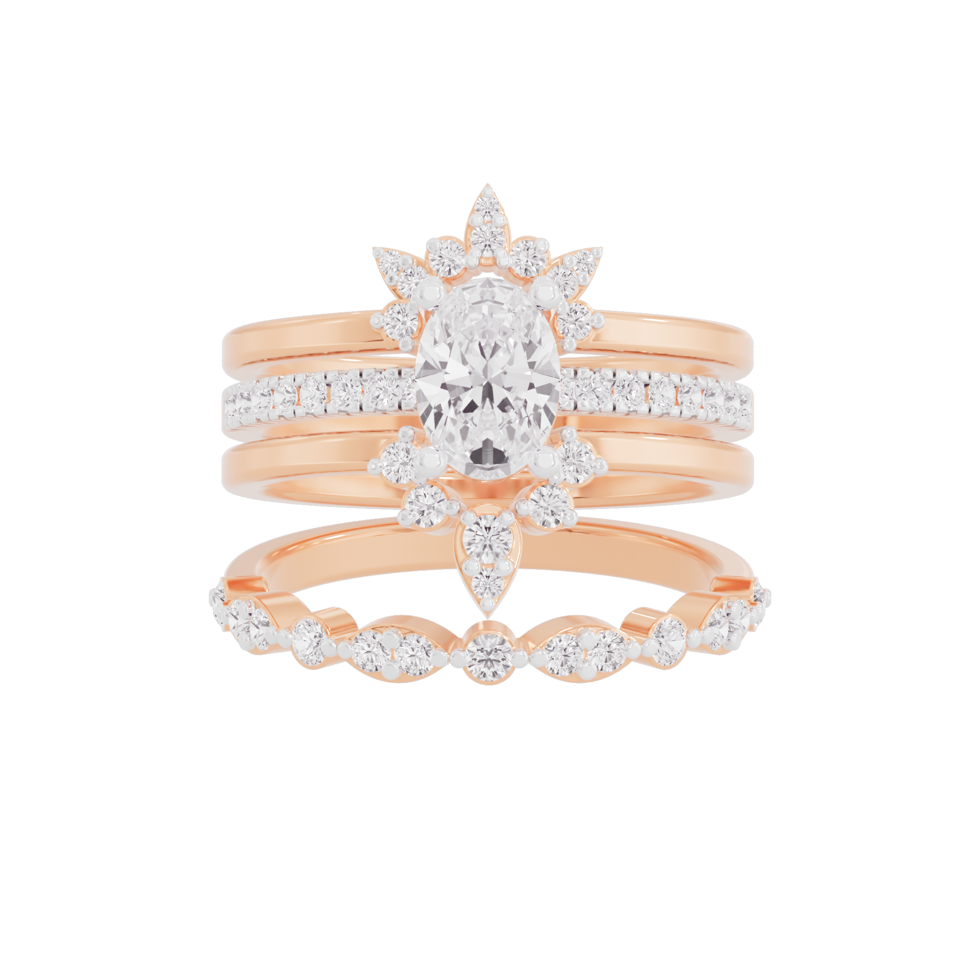 Enchanted Embrace Diamond Ring
