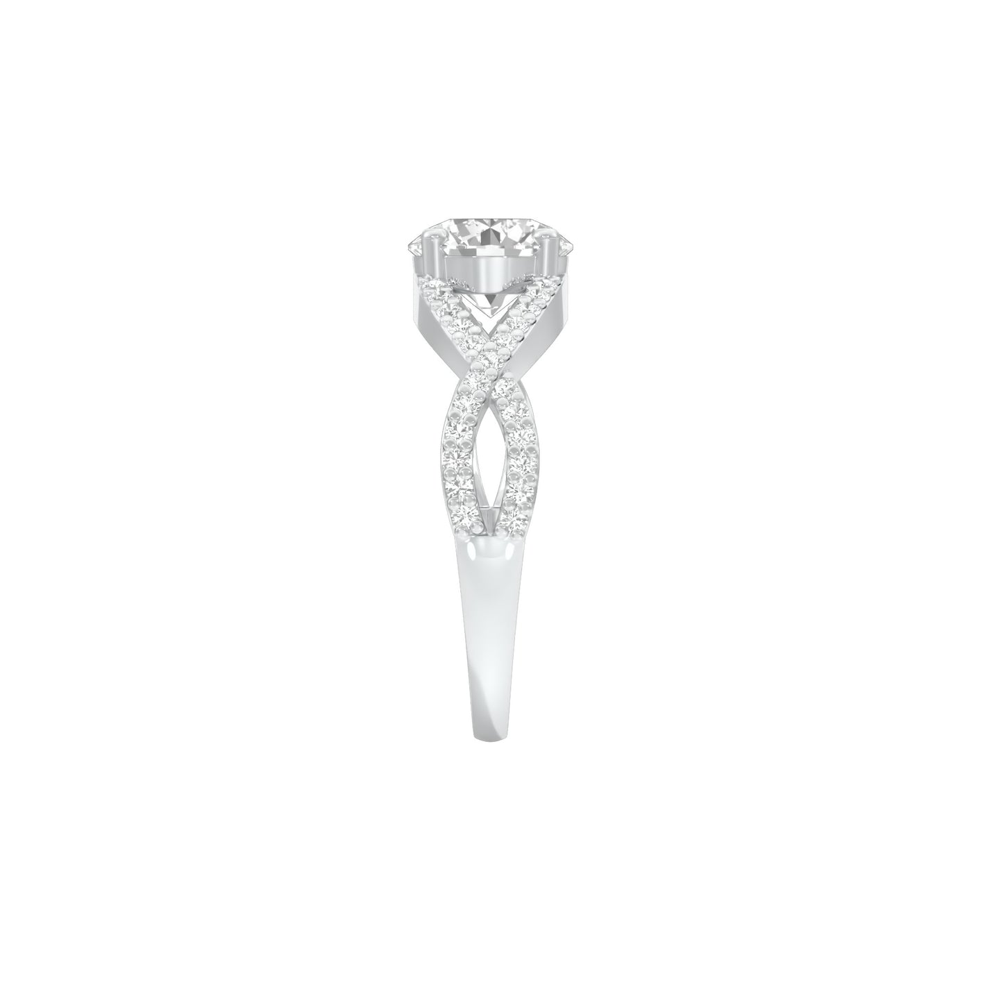 Enchanting Rhapsody Diamond Ring 18 KT / White Gold / 22