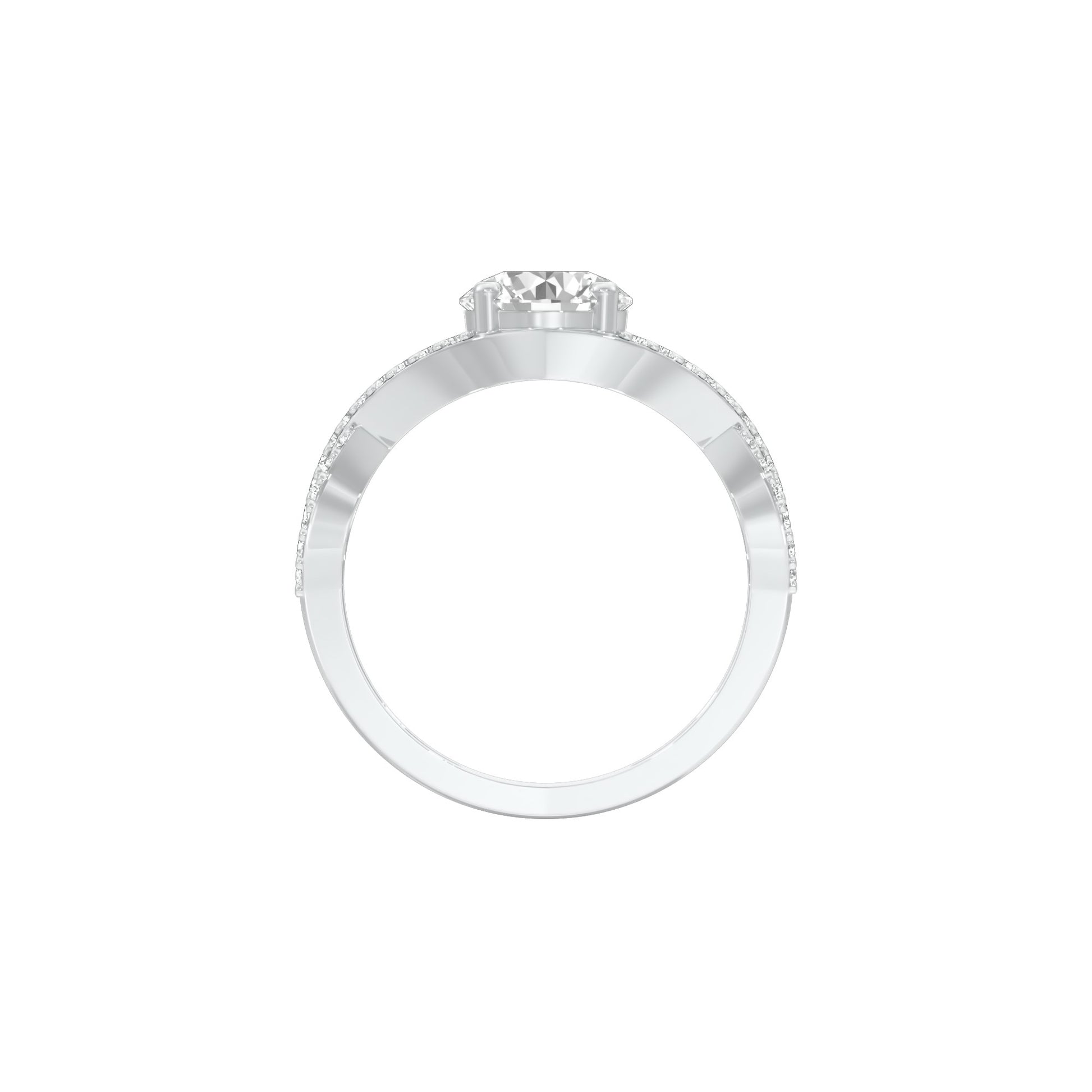 Enchanting Rhapsody Diamond Ring 18 KT / White Gold / 22
