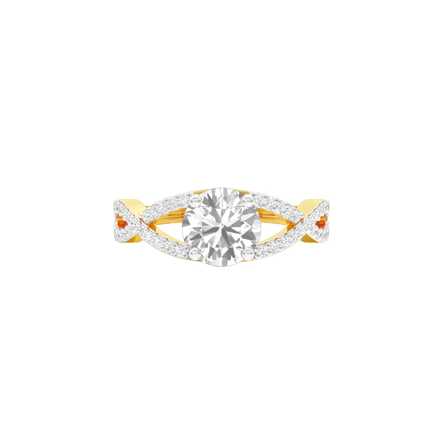 Enchanting Rhapsody Diamond Ring 18 KT / Yellow Gold / 22