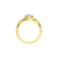 Enchanting Rhapsody Diamond Ring 18 KT / Yellow Gold / 22