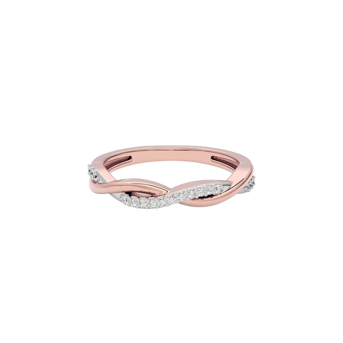 Resplendent Cascade Ring 18 KT / Rose Gold / 22