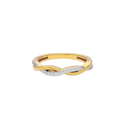 Resplendent Cascade Ring 18 KT / Yellow Gold / 22