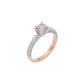 Luminous Love Diamond Ring 18 KT / Rose Gold / 22