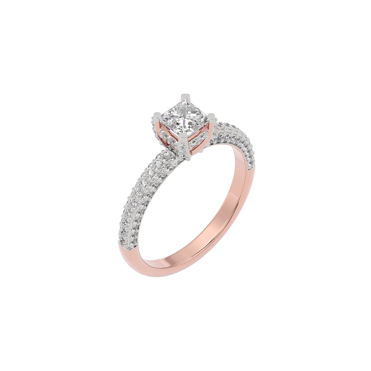 Luminous Love Diamond Ring 18 KT / Rose Gold / 22