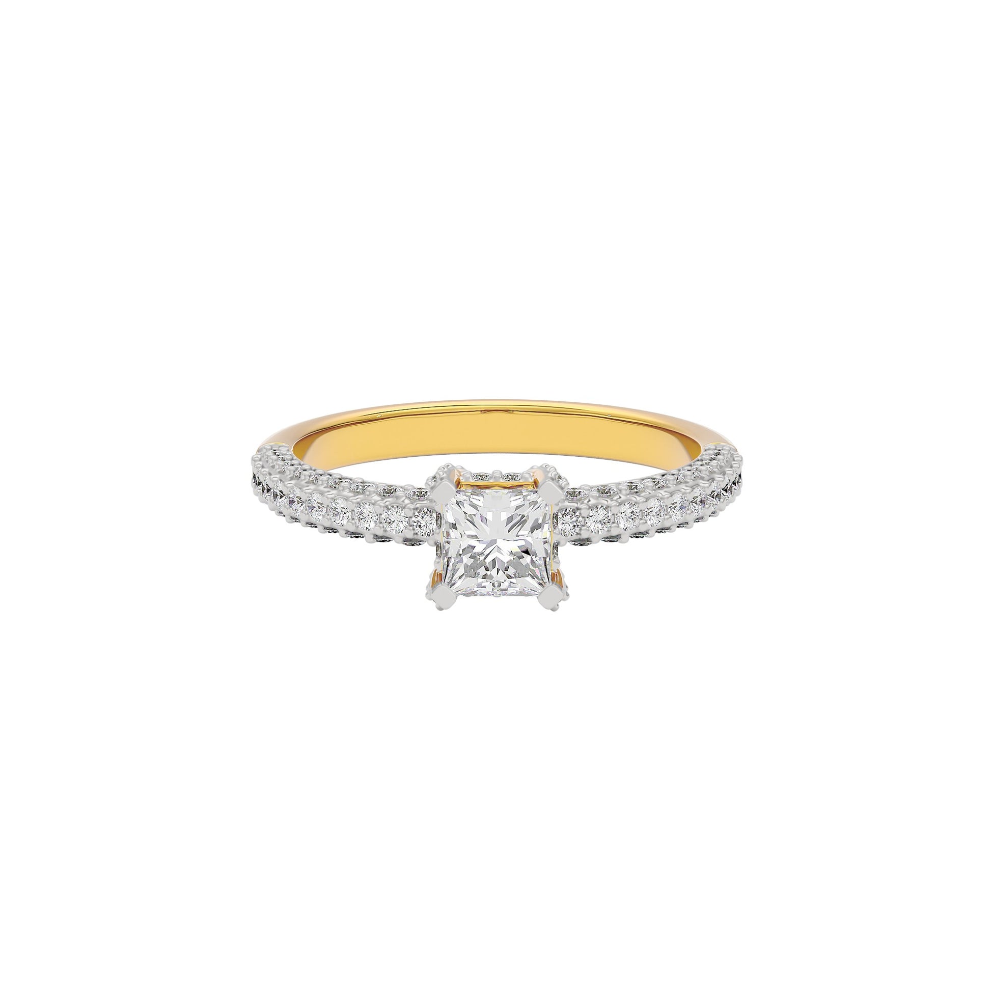 Luminous Love Diamond Ring 18 KT / Yellow Gold / 22