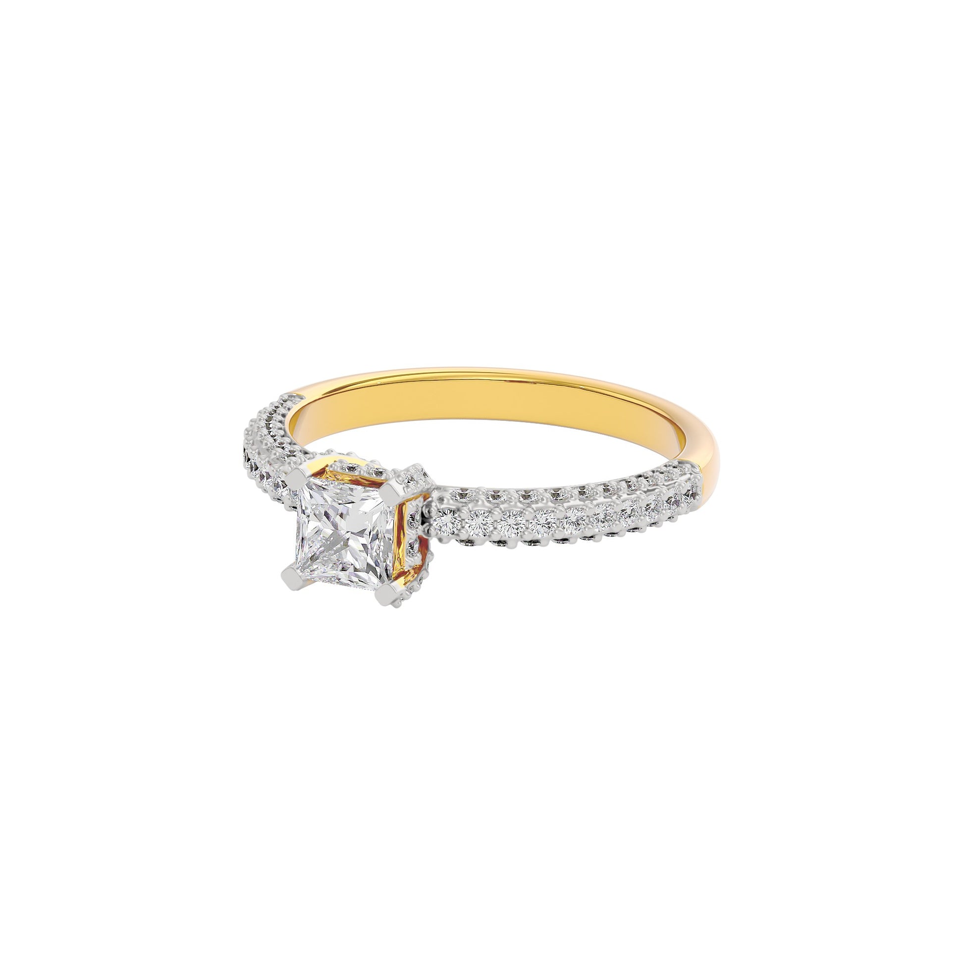 Luminous Love Diamond Ring 18 KT / Yellow Gold / 22
