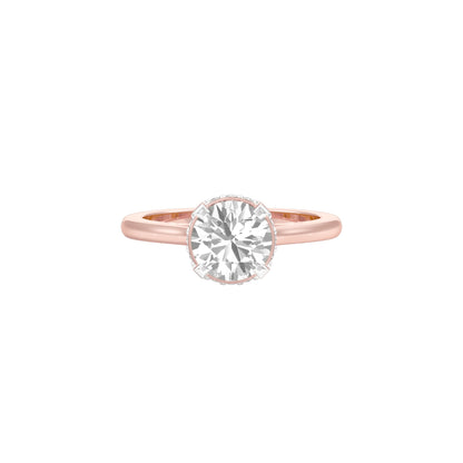 Opulent Charm Diamond Ring 18 KT / Rose Gold / 22