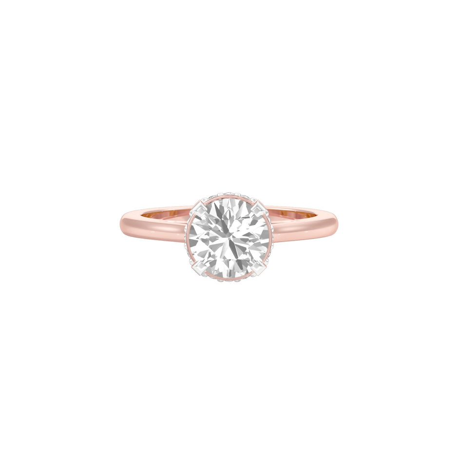 Opulent Charm Diamond Ring 18 KT / Rose Gold / 22
