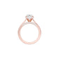 Opulent Charm Diamond Ring 18 KT / Rose Gold / 22