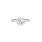 Opulent Charm Diamond Ring 18 KT / White Gold / 22