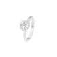 Opulent Charm Diamond Ring 18 KT / White Gold / 22