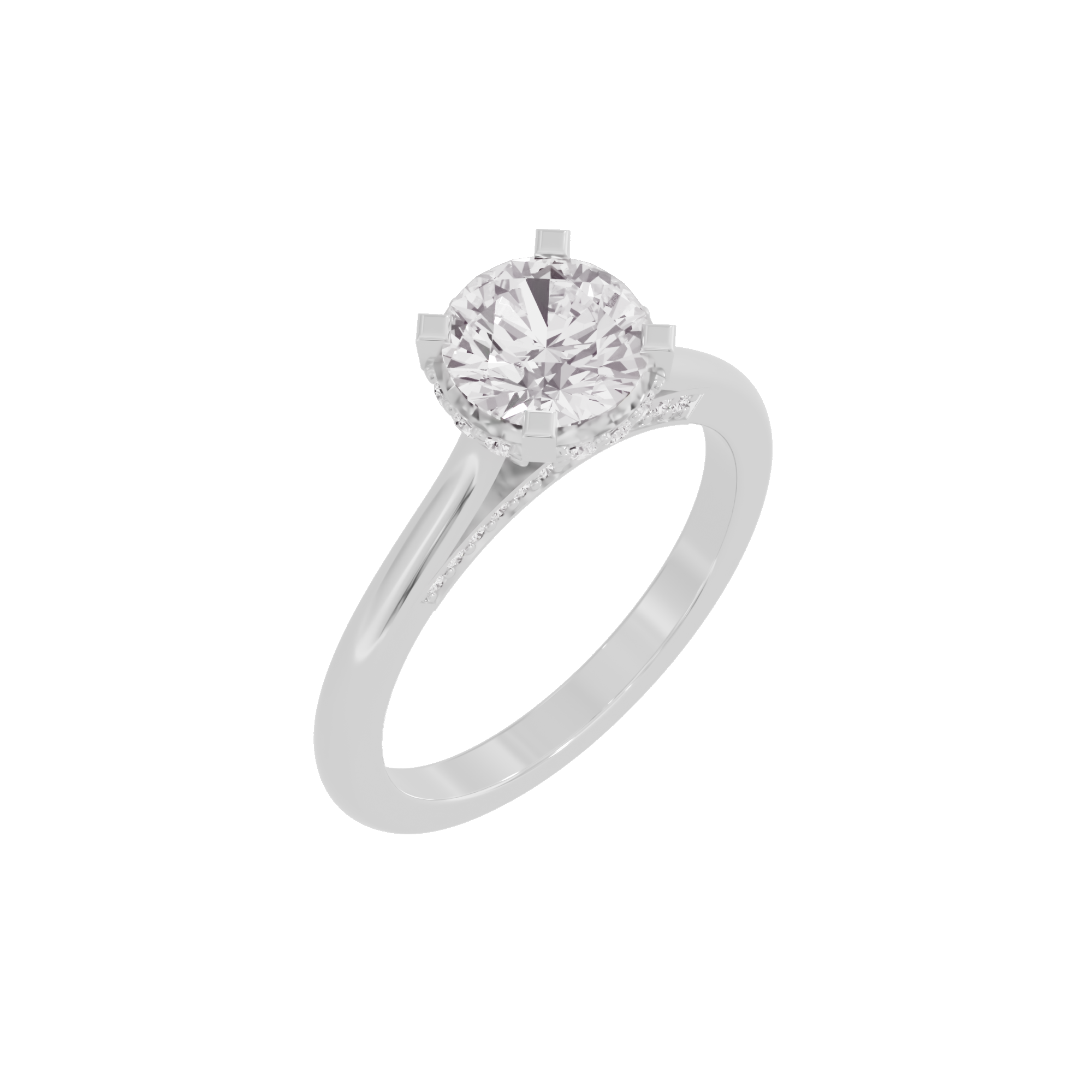 Opulent Charm Diamond Ring