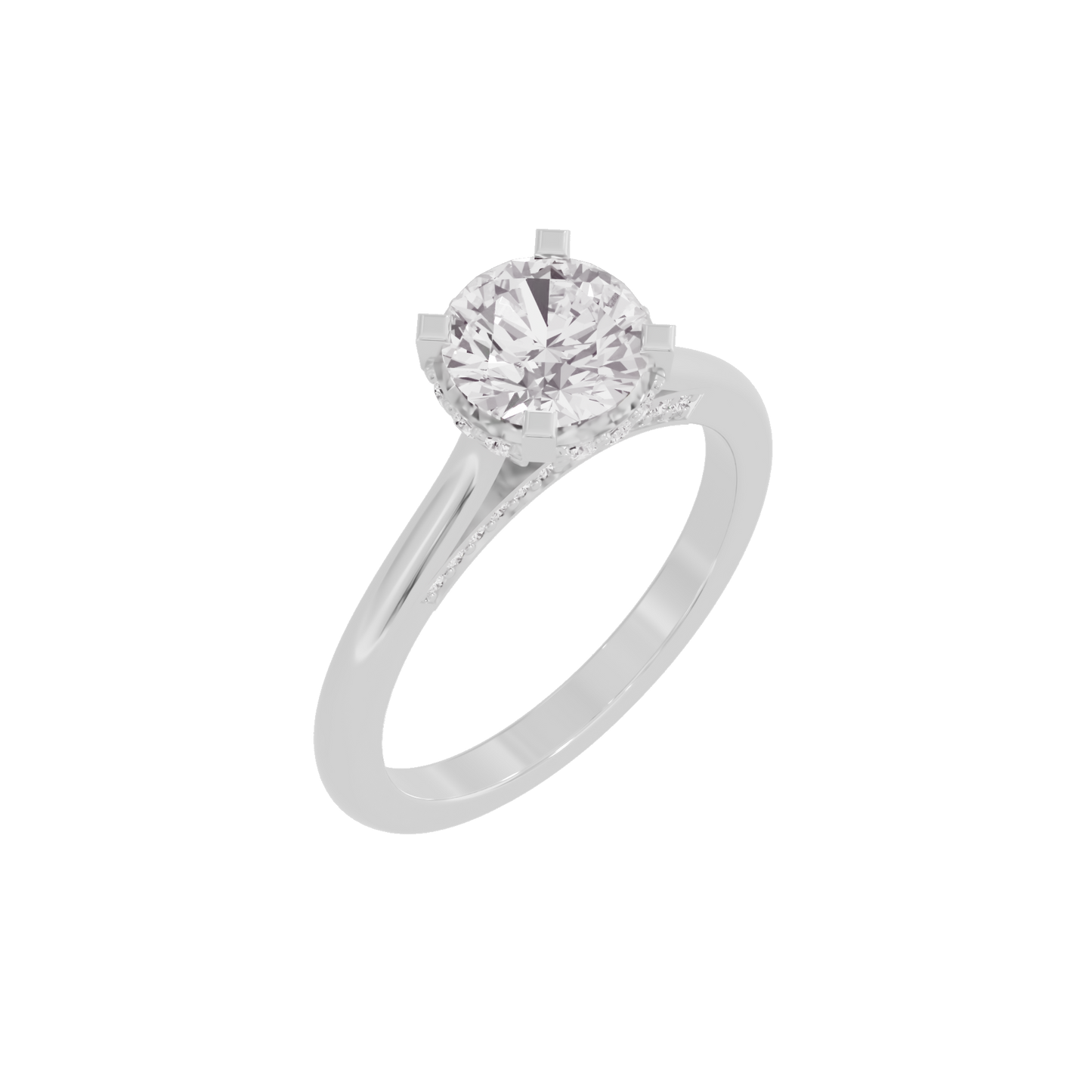 Opulent Charm Diamond Ring