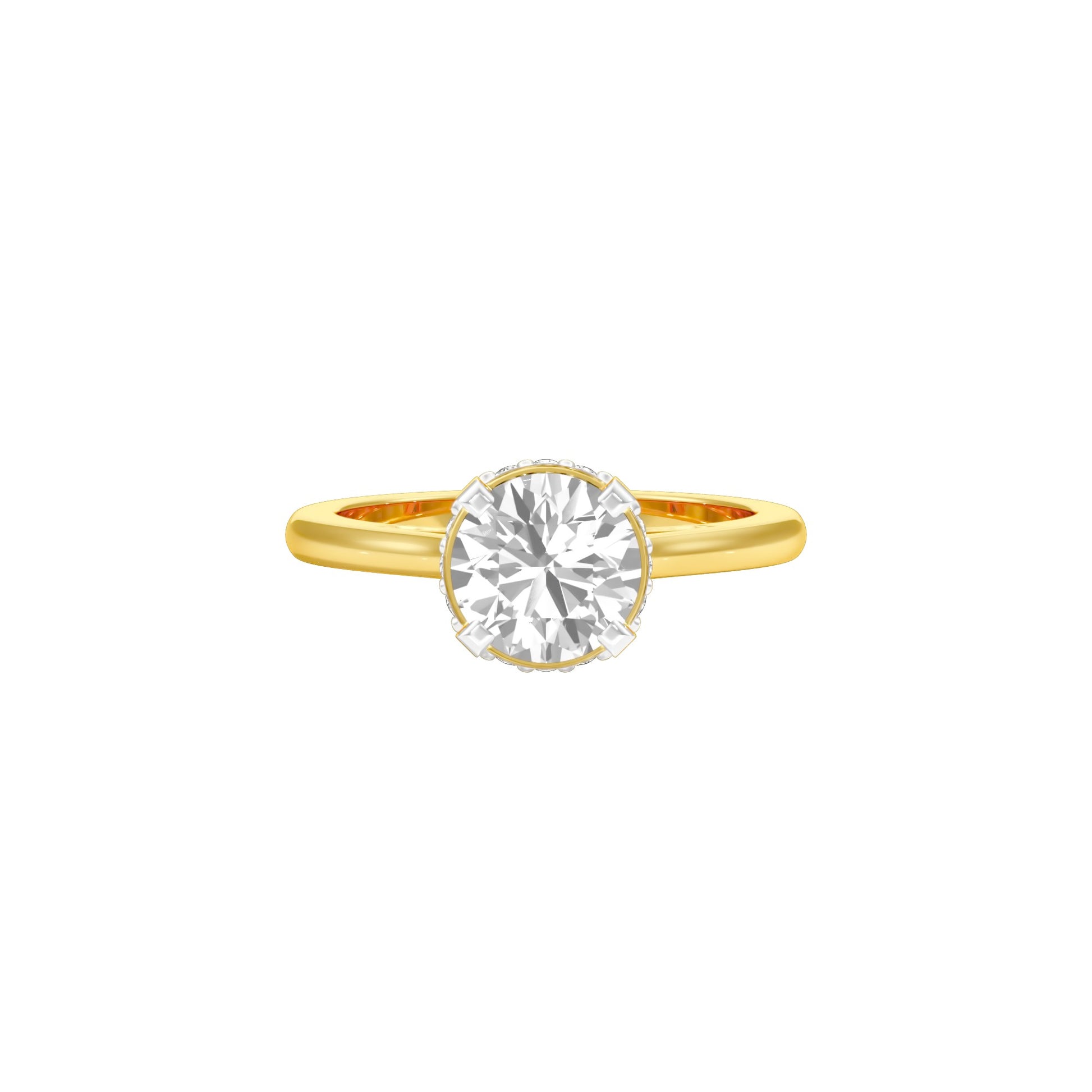 Opulent Charm Diamond Ring 18 KT / Yellow Gold / 22