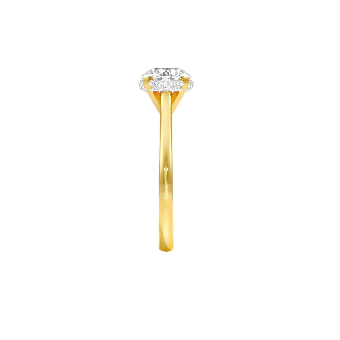 Opulent Charm Diamond Ring 18 KT / Yellow Gold / 22
