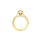 Opulent Charm Diamond Ring 18 KT / Yellow Gold / 22
