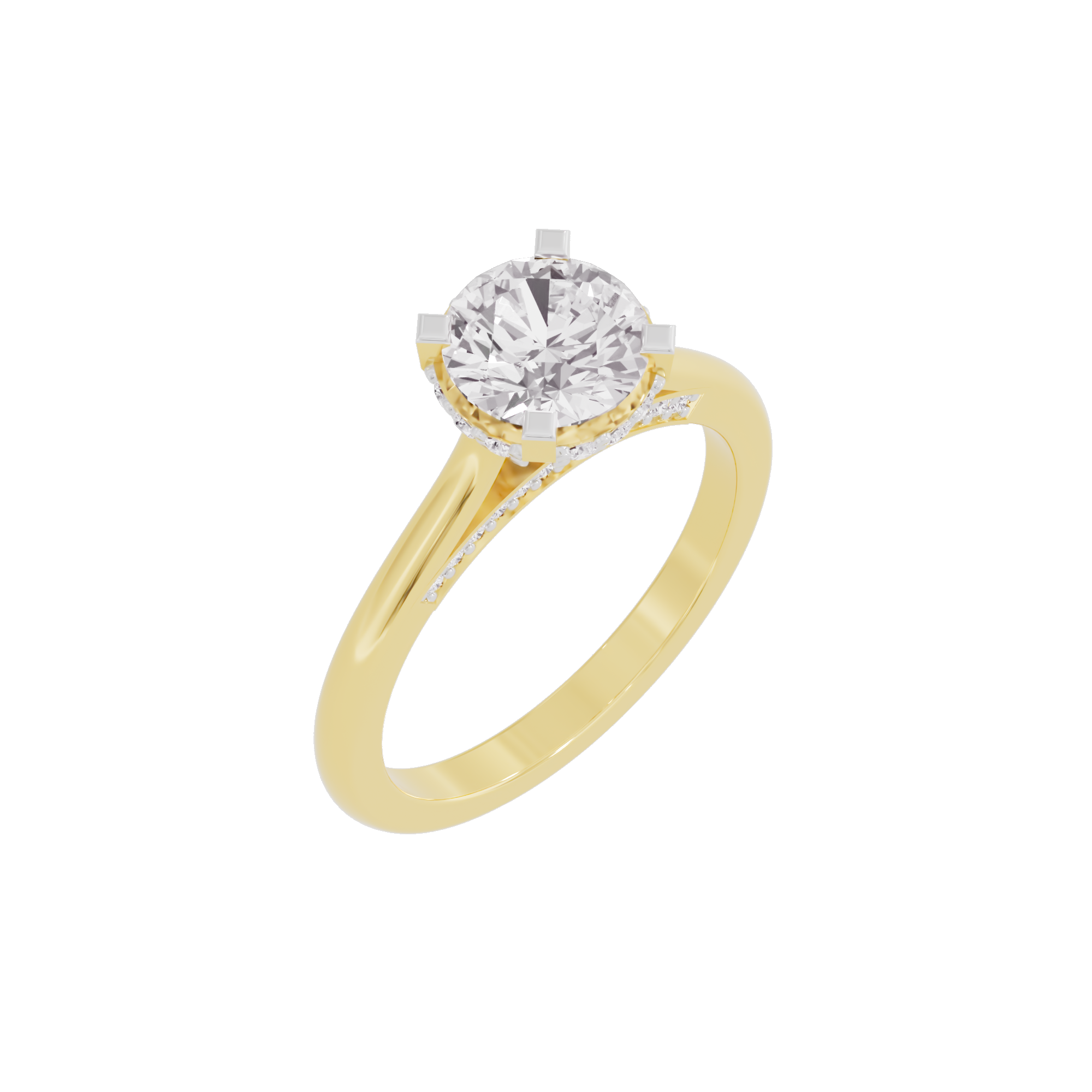 Opulent Charm Diamond Ring