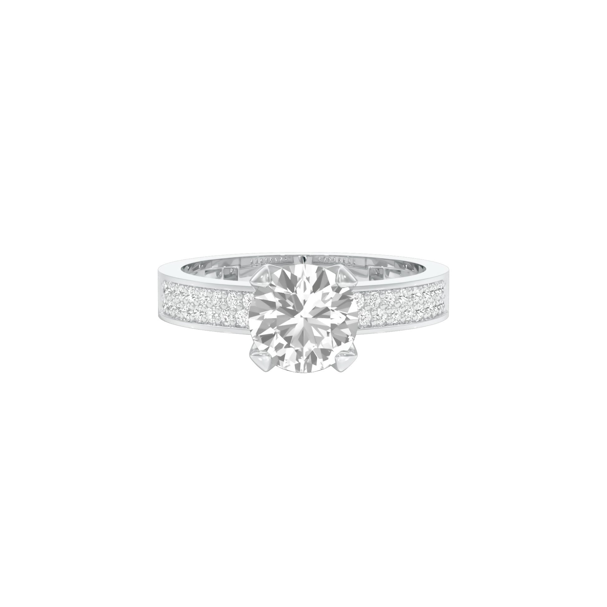 DLR000565 18 KT / White Gold / 22