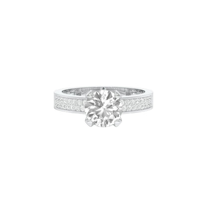 DLR000565 18 KT / White Gold / 22