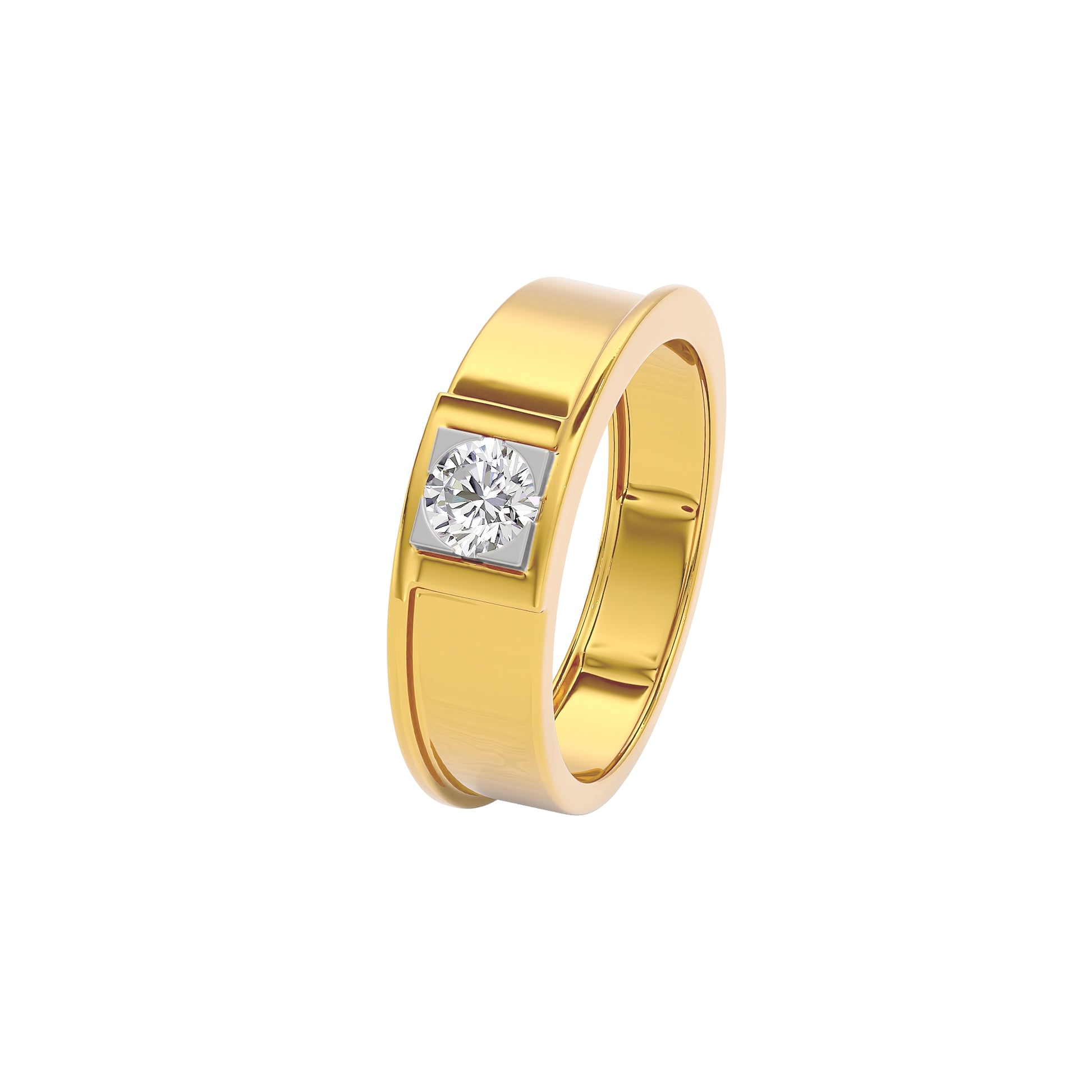 Mystical Stardust Diamond Ring 18 KT / Yellow Gold / 22