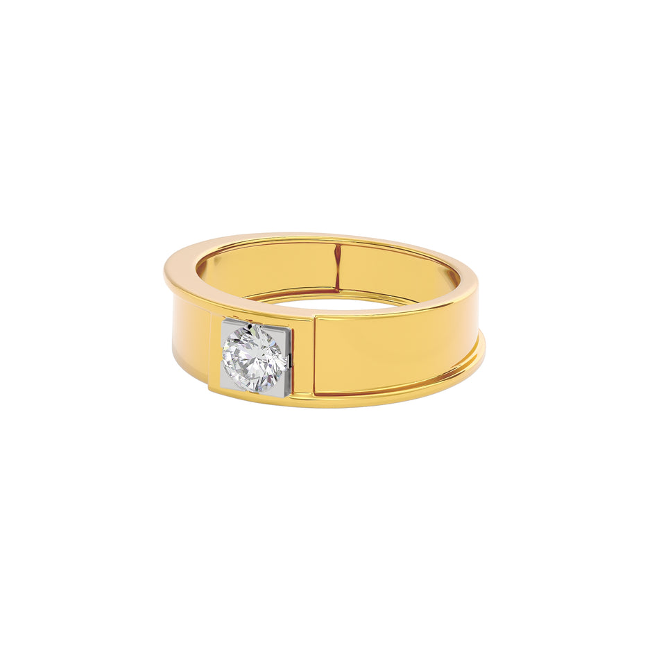 Mystical Stardust Diamond Ring 18 KT / Yellow Gold / 22