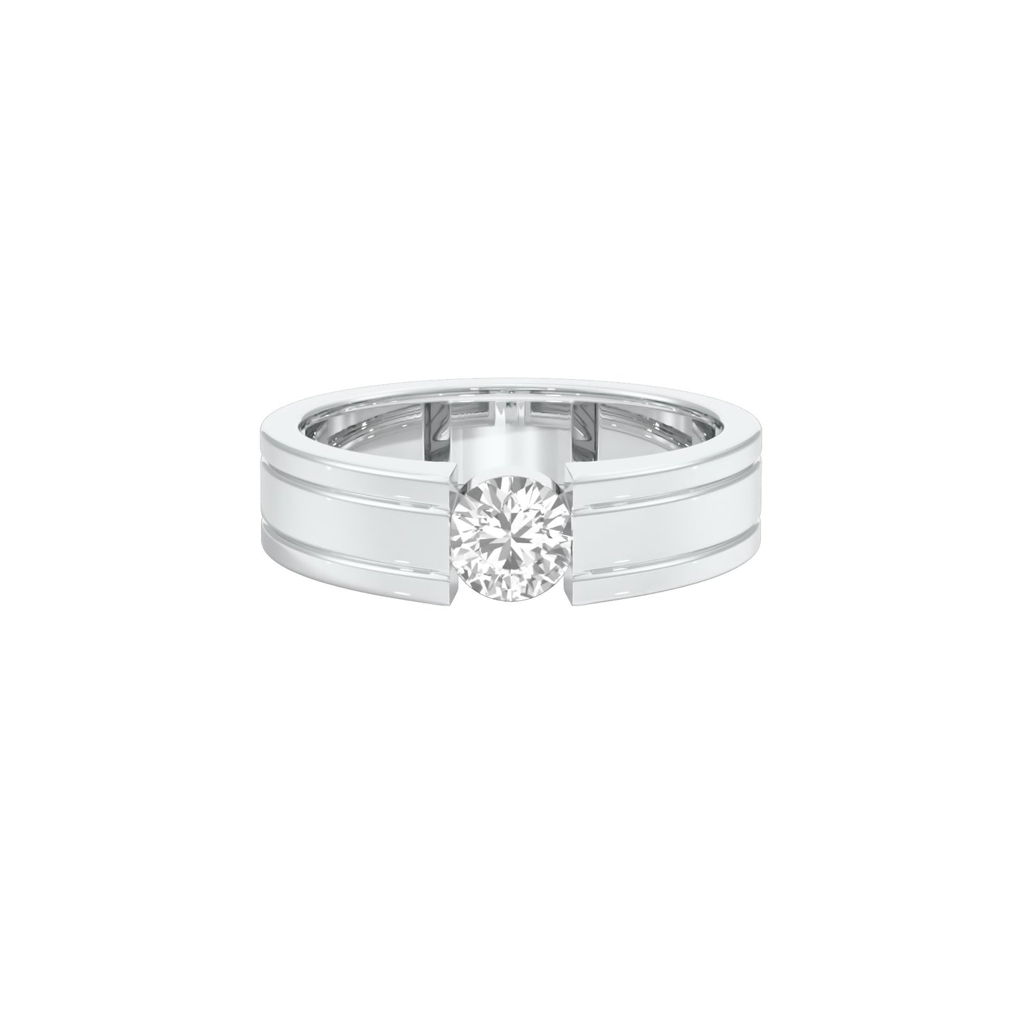DLR000589-17-0.50 18 KT / White Gold / 22