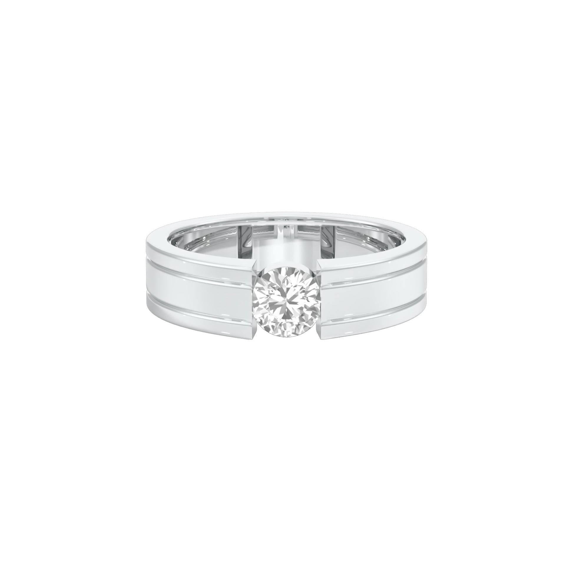 DLR000589-17-0.50 18 KT / White Gold / 22