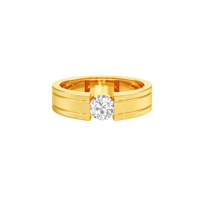 DLR000589-17-0.50 18 KT / Yellow Gold / 22