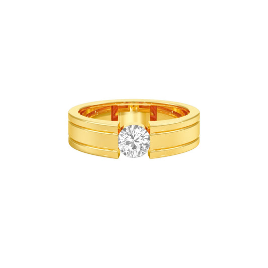 DLR000589-17-0.50 18 KT / Yellow Gold / 22