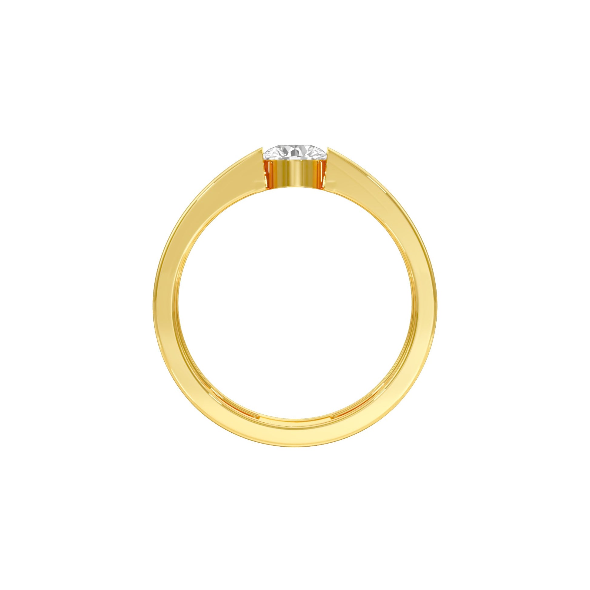 DLR000589-17-0.50 18 KT / Yellow Gold / 22