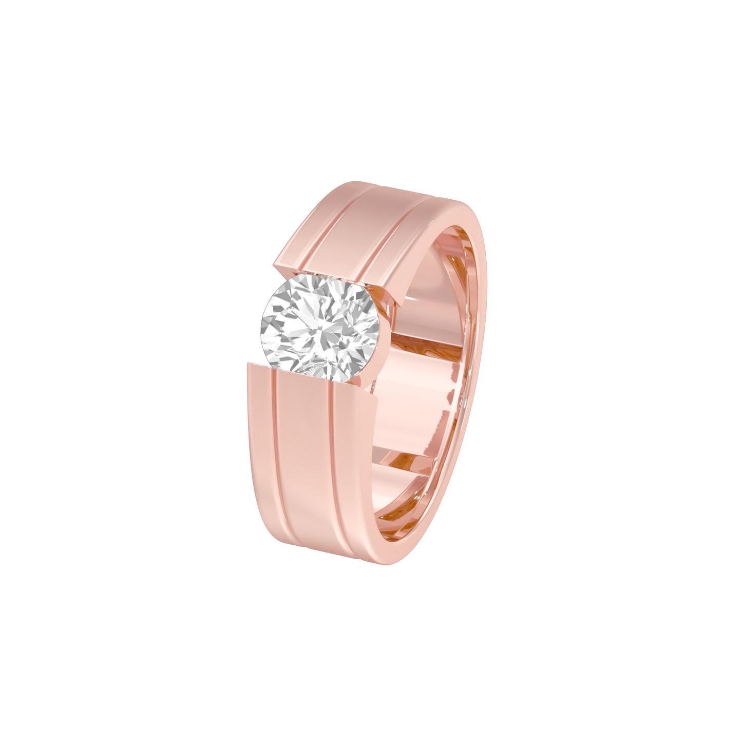 DLR000589-17-0.90 18 KT / Rose Gold / 22
