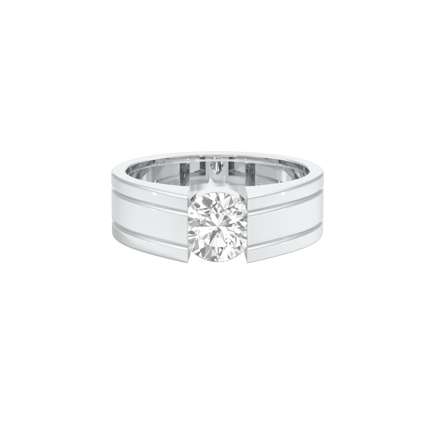 DLR000589-17-0.90 18 KT / White Gold / 22