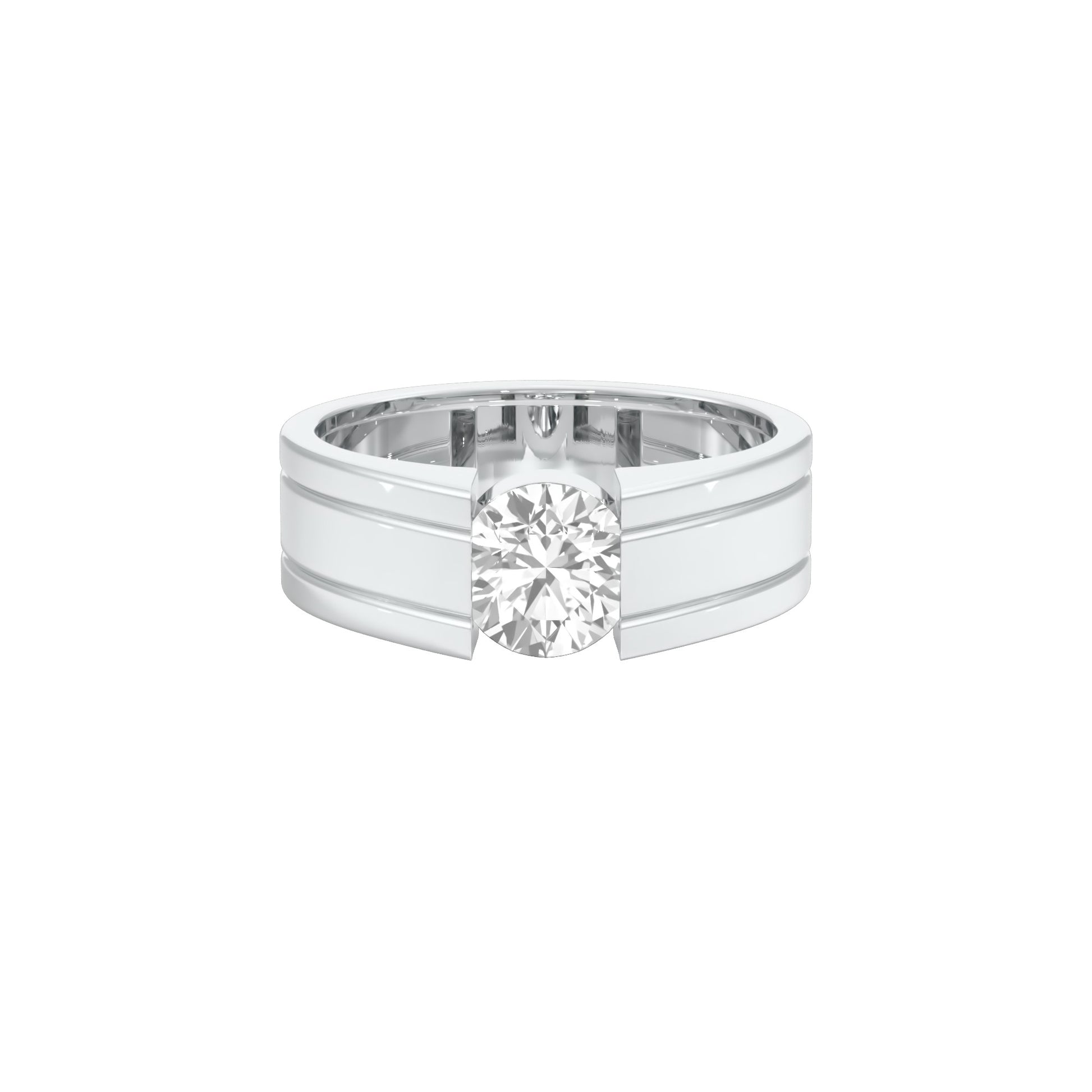 DLR000589-17-0.90 18 KT / White Gold / 22