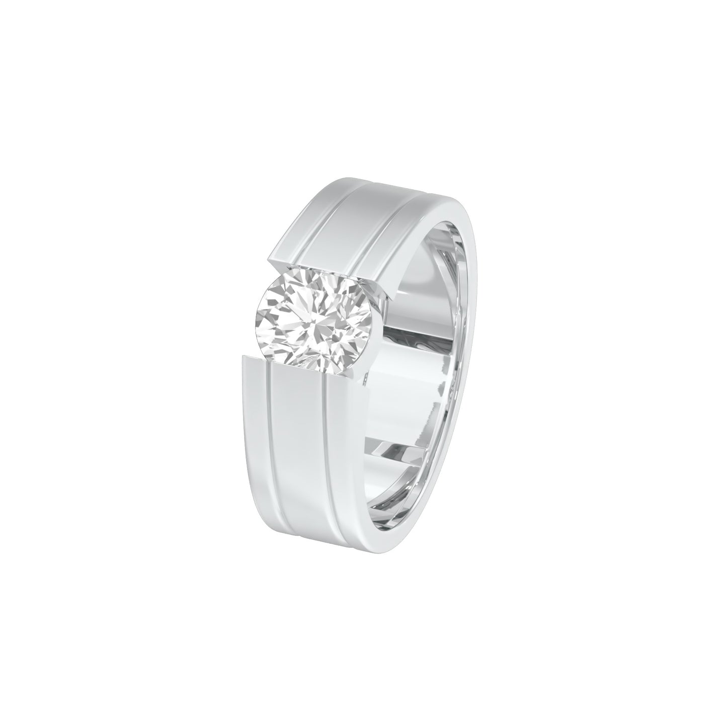DLR000589-17-0.90 18 KT / White Gold / 22