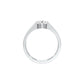 DLR000589-17-0.90 18 KT / White Gold / 22