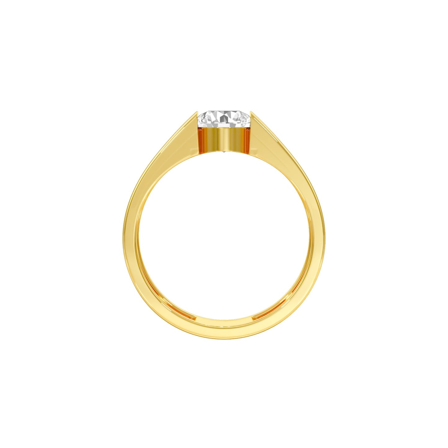 DLR000589-17-0.90 18 KT / Yellow Gold / 22