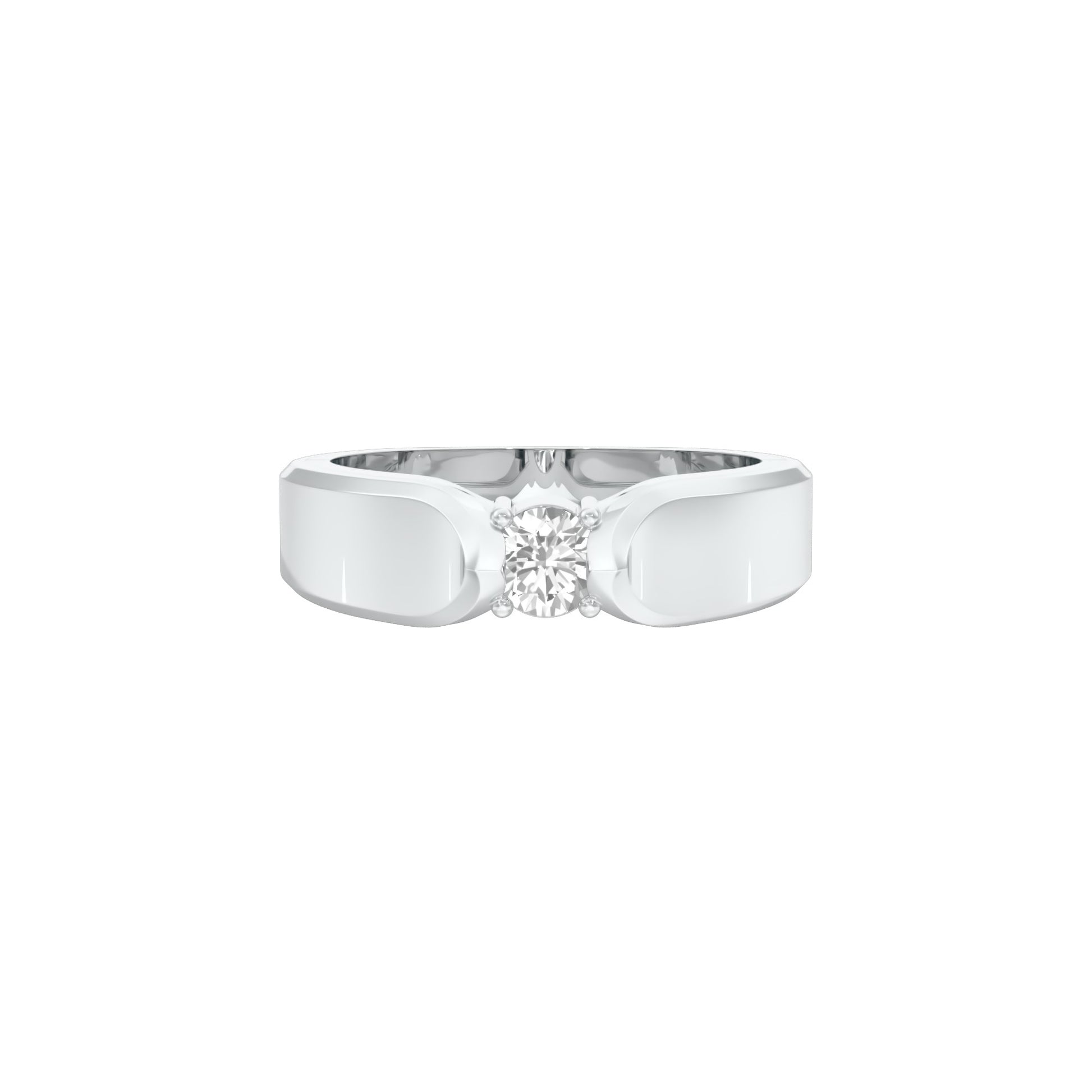 DLR000590-15-0.30 18 KT / White Gold / 22