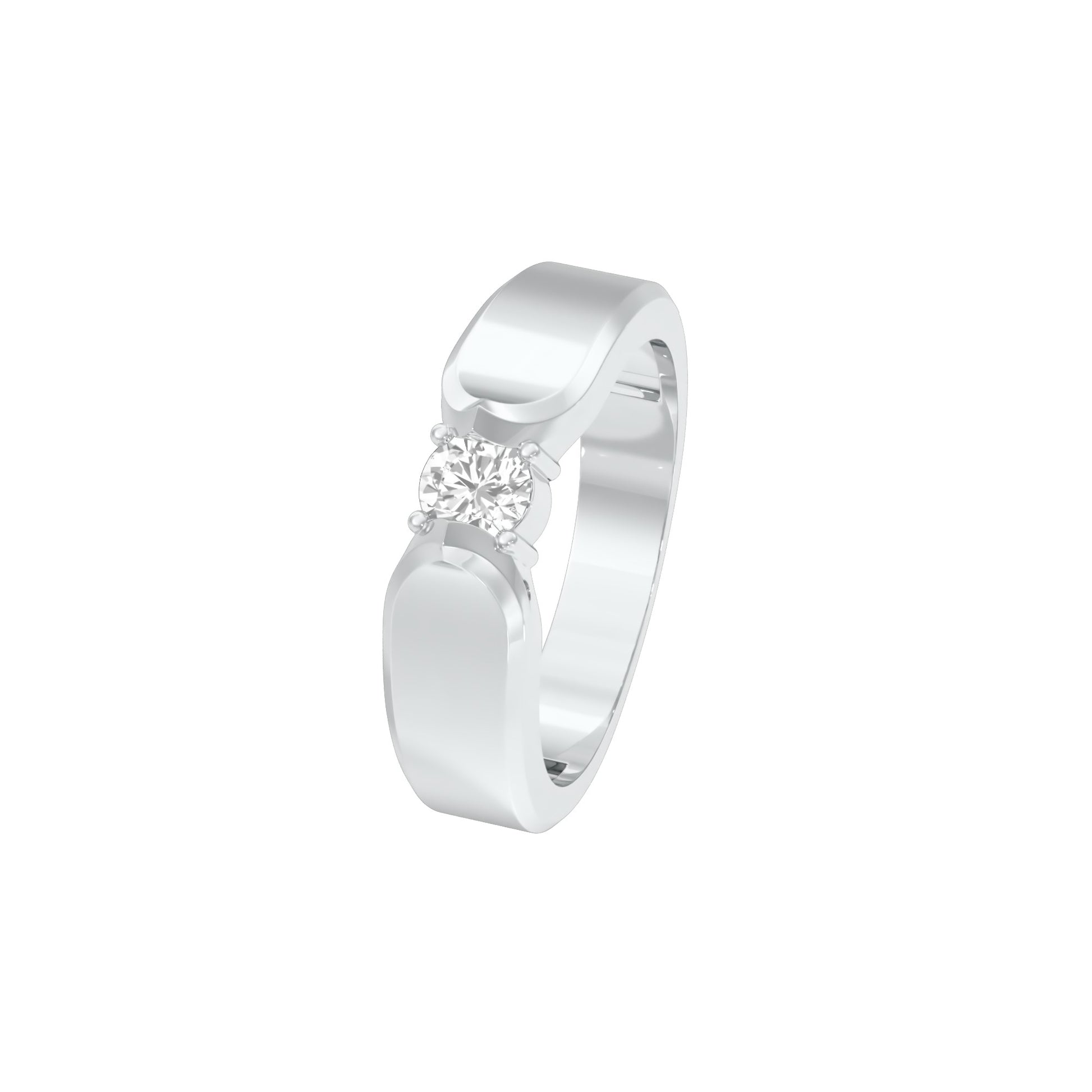 DLR000590-15-0.30 18 KT / White Gold / 22