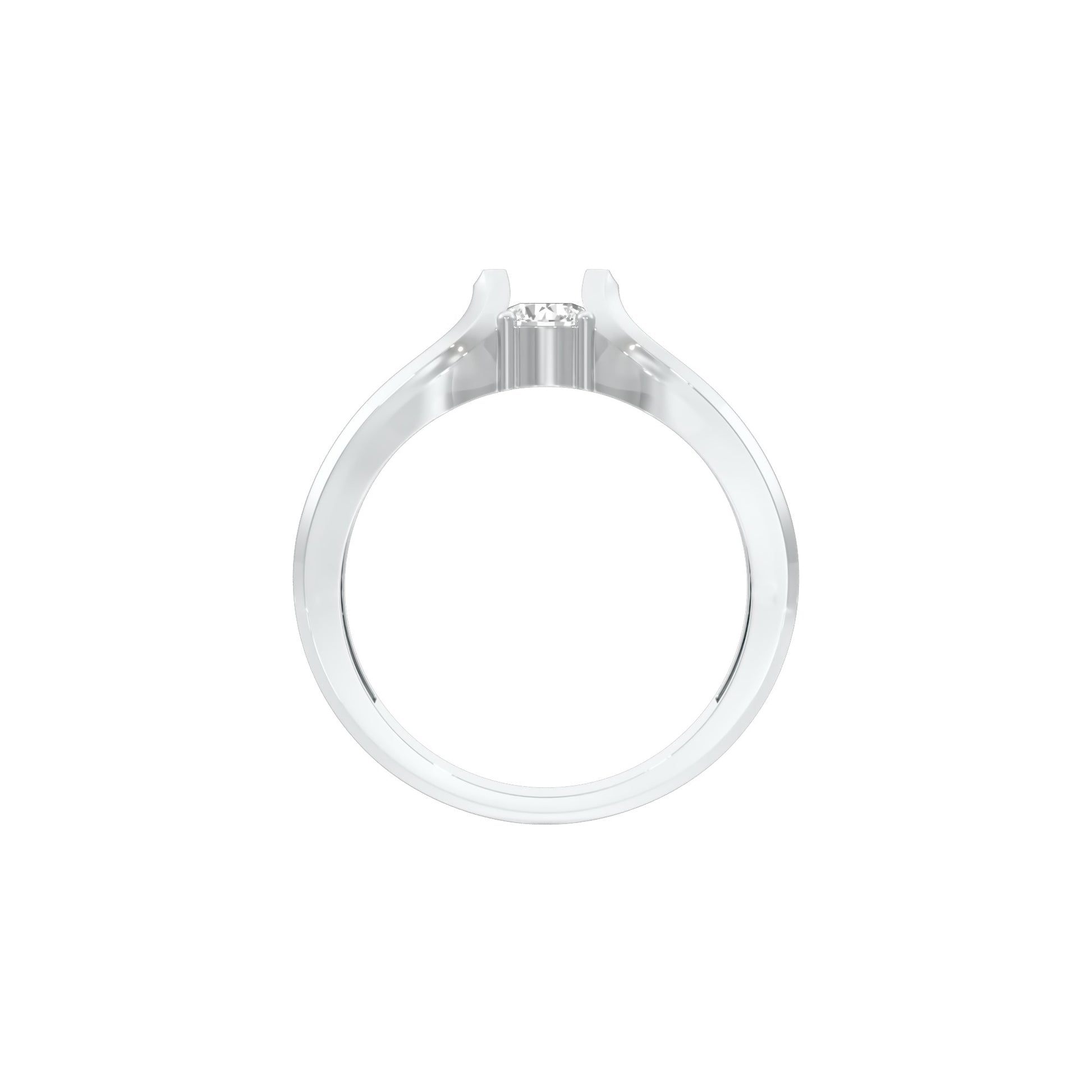 DLR000590-15-0.30 18 KT / White Gold / 22