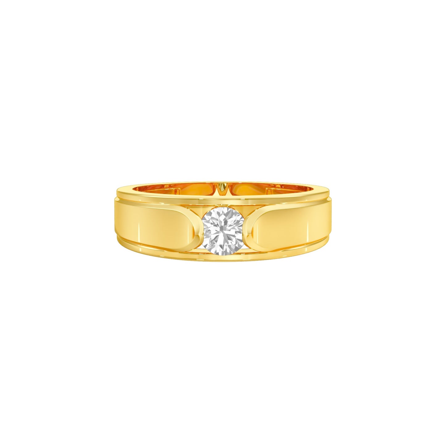 DLR000590-26-0.50 18 KT / Yellow Gold / 22