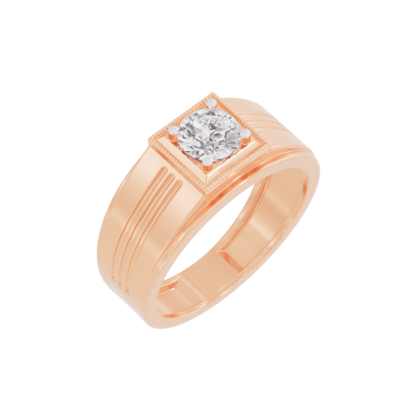 Glittering Grove Diamond Ring