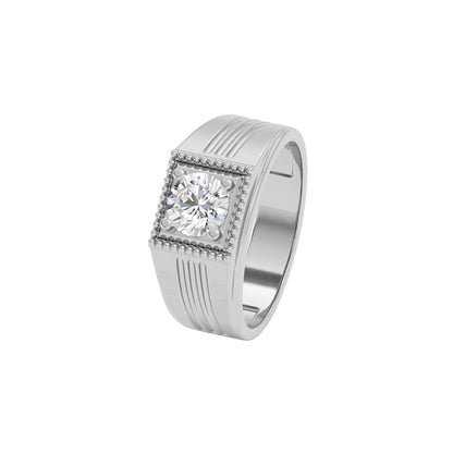 Glittering Grove Diamond Ring 18 KT / White Gold / 22