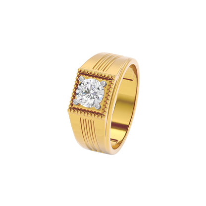 Glittering Grove Diamond Ring 18 KT / Yellow Gold / 22