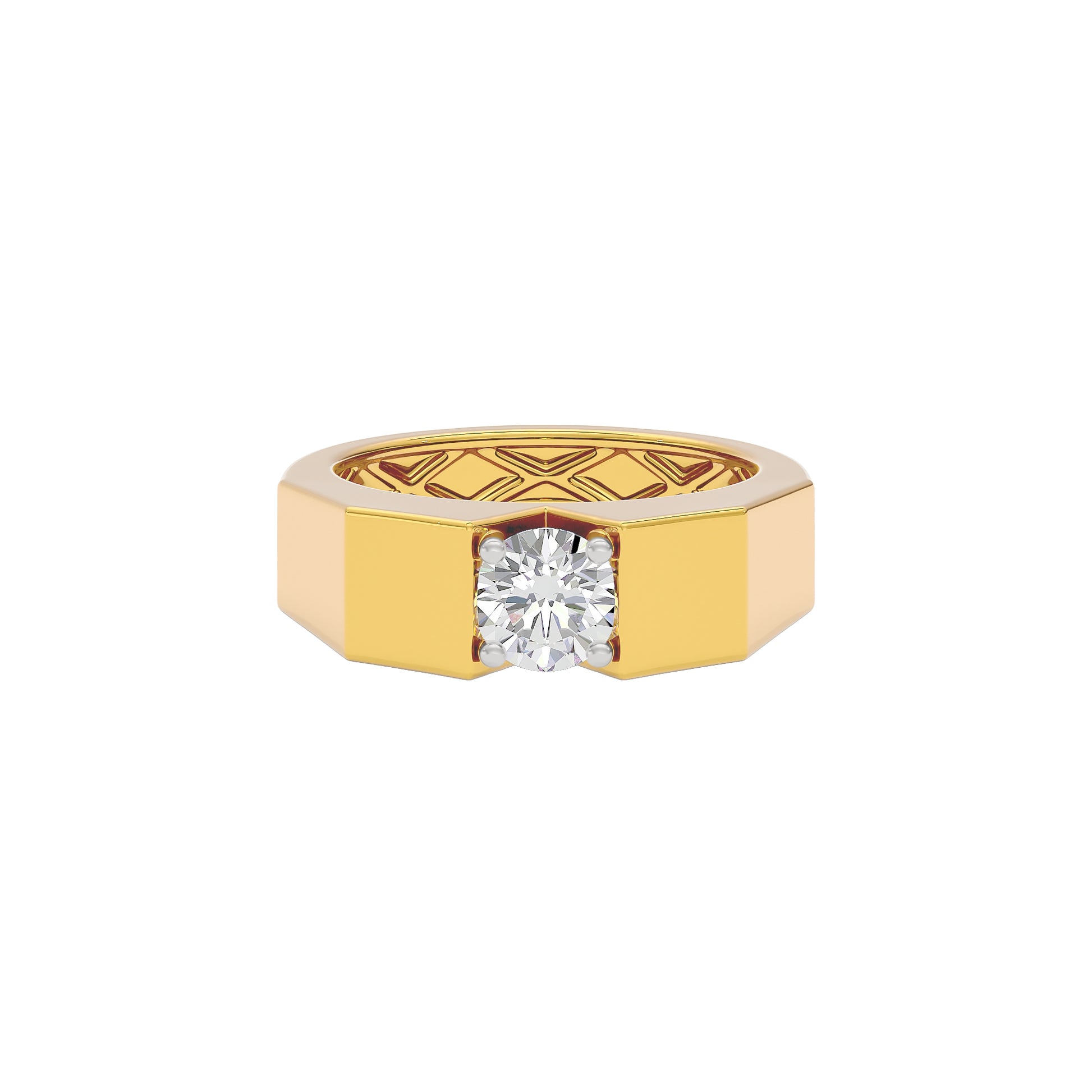 Delightful Charm Diamond Ring 18 KT / Yellow Gold / 22