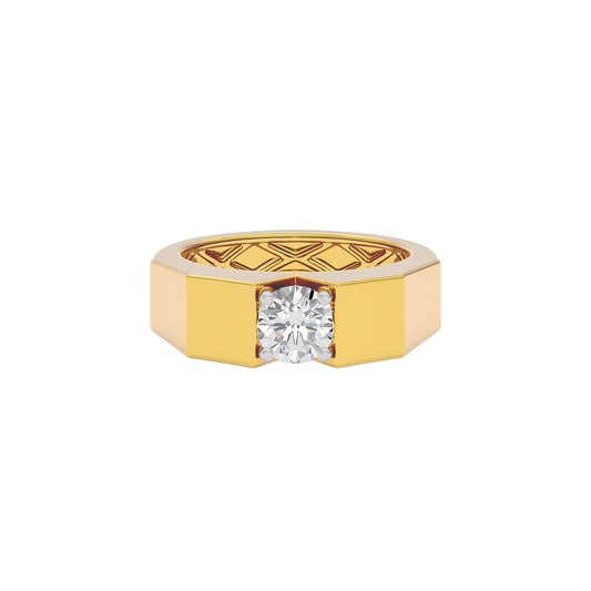 Delightful Charm Diamond Ring 18 KT / Yellow Gold / 22